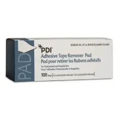 PDI B16400 Adhesive Tape Remover Pad, 1.25 in. x 2.625 in. (Box of 100)