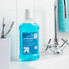 Antiseptic Blue Mint Mouthwash - up&up&trade;