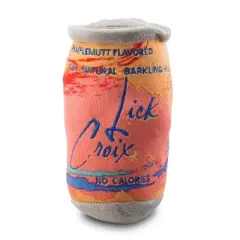 Haute Diggity Dog LickCroix Pamplemutt Barkling Water Plush Dog Toy with Squeaker