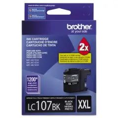 Brother LC107BK Innobella Super High-Yield Ink Black