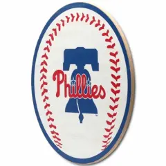 MLB Philadelphia Phillies Baseball Wood Sign Panel