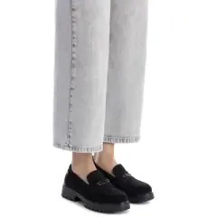 Refresh shoes Women's suede moccasins 173012