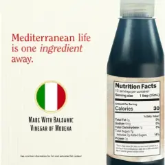 Bertolli Balsamic Glaze Vinegar, 6.8 fl oz (Pack of 4)