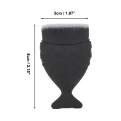Unique Bargains Mermaids Shape Foundation Brush 1 Pc