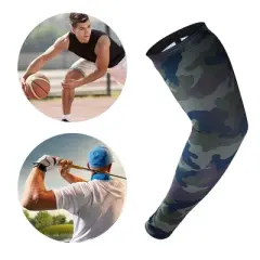 Unique Bargains Breathable Elbow Pads Elbow Protection Brace Tightening Green Blue Purple for Sports 1 Pcs