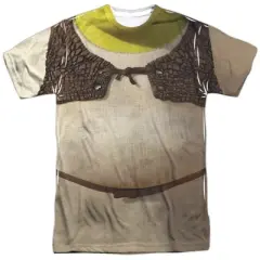 Popfunk Shrek Front-Back Print Adult Sublimated Costume T-Shirt