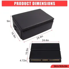 Pilates Reformer Box, Pilates Sitting Box for Pilates Reformer, Portable Pilates Exercise Accessories for Home Gym and Professional Studio Use