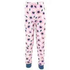 Touched by Nature Baby Girl Organic Cotton Tight-Fit Pajama Set, Blossoms