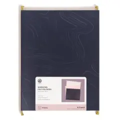 U Brands 6ct Hanging File Folders Natural Contours