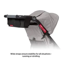 Radio Flyer Momentum Jogging Stroller Parent Caddy - Black