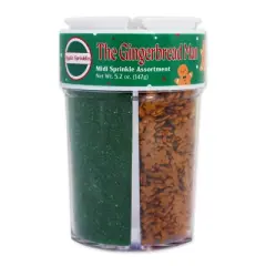Mystic Sprinkles The Gingerbread Man Midi Sprinkle Assortment 5.2oz