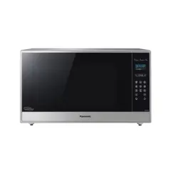 Panasonic 2.2 cu ft Cyclonic Inverter Microwave Oven - Silver - SE985S: Countertop, 1250W, Child Lock, 10 Power Levels