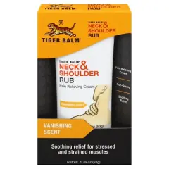 Tiger Balm Vanishing Scent Neck & Shoulder Rub 1.76 oz