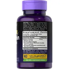 Carlyle Melatonin 40mg Complex | 150 Fast Dissolve Tablets | with Ashwagandha and Chamomile