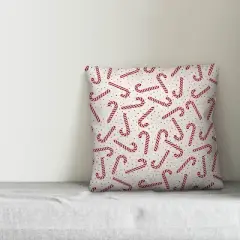 Creative Products Candy Cane Pattern 20x20 Indoor / Outdoor Pillow