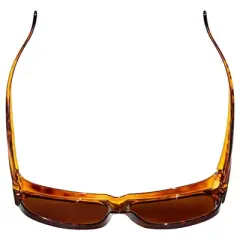 Flex Plus by Vivid FP-67 Designer Reading Eye Glasses in Gold Amber Brown 42mm +2.50 | Ladies | Oval Shape | X-Small Fit