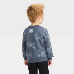 Toddler Boys' Marvel Spider-Man: Miles Morales Fleece Pullover Sweatshirt - Charcoal Gray