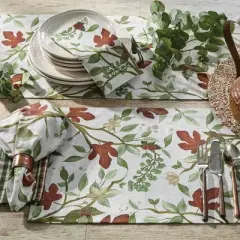 Park Designs Cardamom Nature Green Table Runner 13" x 36"
