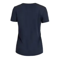 MLB Minnesota Twins Women's Front Twist Poly Rayon T-Shirt