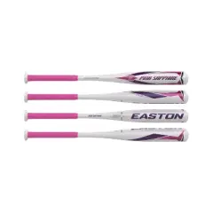 Easton FP Pink Sapphire 26 -10 Softball Bats: Youth Aluminum Alloy 2.25 Barrel
