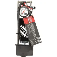 Bell Sports Steel Bike Pump Black/Silver