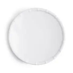 Q Home | Zen Bamboo White 11" Melamine Dinner Plate, Set of 4
