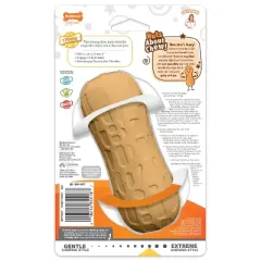 Nylabone Peanut Butter Wolf Treat Strong Chew Dog Toy
