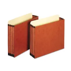 Globe Weis GLWFC1524E - Globe-weis 3 1/2 Inch Expansion File Pockets FC1524P