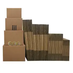 UBMOVE 7 Room Economy Moving Kit 82 Moving Boxes & Boxing Supplies