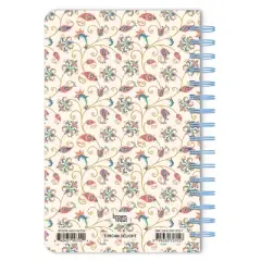 BrownTrout Tuscan Delight Compact Wire Journal with Foil Stamped Cover