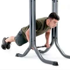 Marcy Power Tower with Chest Press,Ab Crunch Station and Chin Up Bar Home Gym