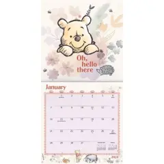 Trends International Inc. 2023-24 Wall Calendar 12"x12" Disney Winnie The Pooh