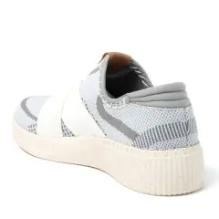 Dearfoams Women's Darby X Strap Knit Trainer Sneaker