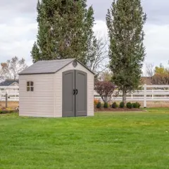 Lifetime 8 ft. x 7.5 ft. Outdoor Storage Shed (6411)