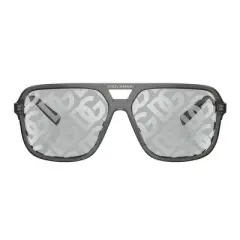 Dolce & Gabbana DG 4354 3160AL Unisex Square Sunglasses Grey 61mm
