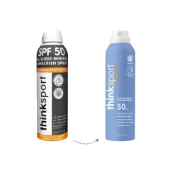 thinksport All Sheer Mineral Sunscreen Spray - SPF 50 - 6oz