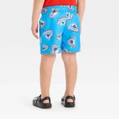 Toddler Boys' 4th of July Sharks with Sparklers Swim Shorts - Cat & Jack&trade; Blue