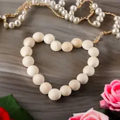 Juvale 100 Pack Half Wooden Spheres for Crafts, 1-Inch Split Wood Balls for Home Decor, Gnome Noses