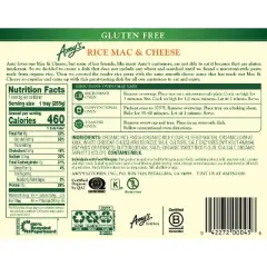 Amy's Gluten Free Frozen Rice Mac & Cheese - 9oz