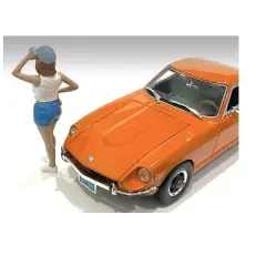 "Car Meet 2" Figurine III for 1/18 Scale Models by American Diorama