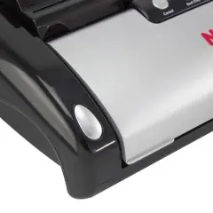 Nesco Food Storage Deluxe Vacuum Sealer - VS-02: Space-Saving Food Sealer Machine, Includes Gallon & Quart Bags