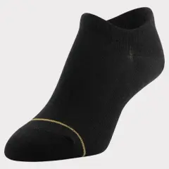 All Pro by Gold Toe Women's Ultra Invisible 10pk No Show Socks - Black/White/Gray 4-10