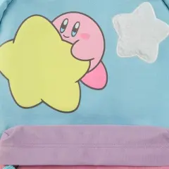 Kirby Stars 17" Pink & Blue adult Backpack