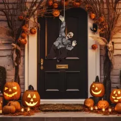 Sunstar 26 Inch Sound Activated Animated Old Man Halloween Decoration