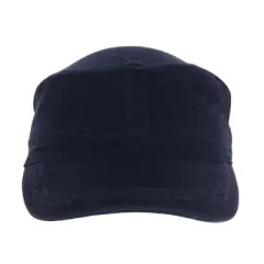 David & Young Women's Distressed Solid Color Cadet Hat