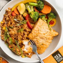 Sea Cuisine Teriyaki Sesame Salmon - Frozen - 9oz