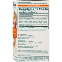 Himalaya JointCare, Joint Support for Mobility, Flexibility and Joint Pain Relief, 1200 mg, 120 Capsules, 1 Month Supply