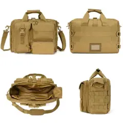 Stypos Tactical Laptop Bag  Messenger Bag Military Shoulder Bag,Flight Work Bags for Pilots