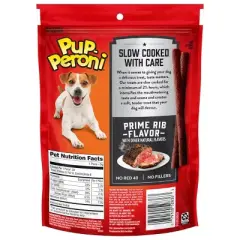 Pup-Peroni Soft & Chewy Prime Dog Treat with Beef Flavor - 5.6oz