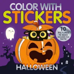 Color with Stickers: Halloween - by  Beth Hamilton (Paperback)